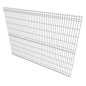 Panneau de clôture 1m93x2m50 Gris GIGA 200 PREMIUM